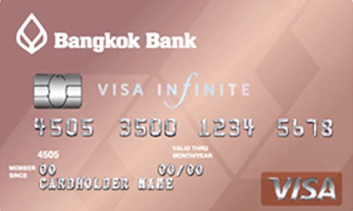 บัตรอินฟินิท ธนาคารกรุงเทพ
