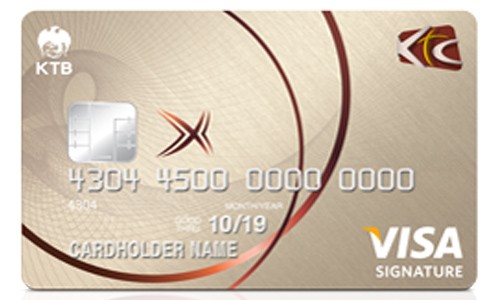 KTC X Visa Signature ให้ชีวิตมีแต่คำว่า มากกว่า