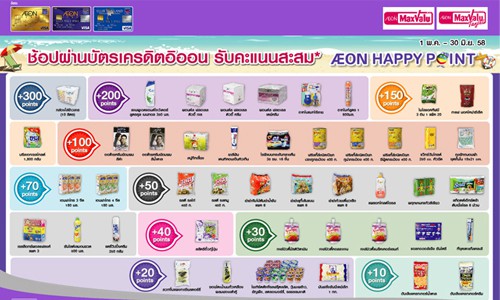 ซูมโปรโมชั่น AEON Bonus Points